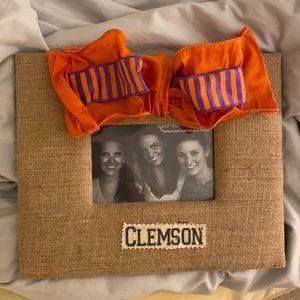 Clemson picture frame